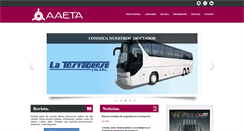 Desktop Screenshot of aaeta.org.ar